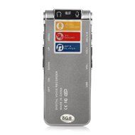 Anybest&reg; Digital Mini Portable rechargeable Audio Voice 8GB Voice Recorder Dictaphone With MP3 Player and USB... N8