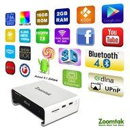 Zoomtak Android Tv Box 5.1 T8U Lollipop with Amlogic S905 Quad Core Chipset 2GB RAM/16GB eMMC 4K Kodi 16.1 Preinstalled...