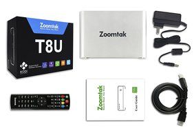 Zoomtak Android Tv Box 5.1 T8U Lollipop with Amlogic S905 Quad Core Chipset 2GB RAM/16GB eMMC 4K Kodi 16.1 Preinstalled... N5