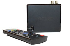 Aura Live Android TV Box Optimized Kodi Media Center TV Tuner DVR QWERTY wireless remote WiFi Full HD TV antenna... N3