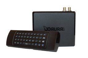 Aura Live Android TV Box Optimized Kodi Media Center TV Tuner DVR QWERTY wireless remote WiFi Full HD TV antenna... N5