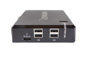 Aura Live Android TV Box Optimized Kodi Media Center TV Tuner DVR QWERTY wireless remote WiFi Full HD TV antenna... N6