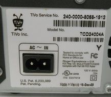 TiVo TCD24004A Series 2 40-Hour Dual Tuner Digital Video Recorder N4