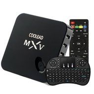 [The 2016 Latest]COOLEAD&reg;[With Wireless Mini keyboard]1.5GHz Quad Core MXV Smart TV BOX Wifi Streaming Media Player...