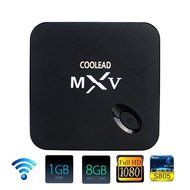 [The 2016 Latest]COOLEAD&reg;[With Wireless Mini keyboard]1.5GHz Quad Core MXV Smart TV BOX Wifi Streaming Media Player... N2