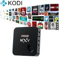 [The 2016 Latest]COOLEAD&reg;[With Wireless Mini keyboard]1.5GHz Quad Core MXV Smart TV BOX Wifi Streaming Media Player... N6