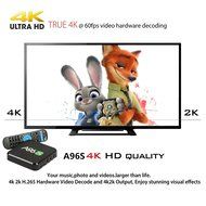 [2017 Free Wireless Mini keyboard]Bros Unite A96S KODI 17.0 Fully Loaded Android TV BOX Amlogic S905X Quad Core... N5