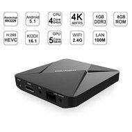 COOLEAD D5 TV Box Android 5.1 Rockchip RK3229 Quad-core Kodi 16.1 Fully Loaded 1GB RAM 8GB ROM 4K Mini PC Media... N2