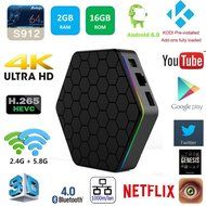 Miroha T95Z plus S912 Octa-core CPU Android 6.0 TV Box 2GB Ram+16GB Rom WIFI 2.4G/5.0G Bluetooth Pre-installed... N4