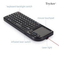 TryAce&reg; 2.4G Portable Mini Wireless Remote Keyboard Mouse PC HTPC IPTV Smart TV and Android TV Box Media Player... N26