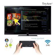 TryAce&reg; 2.4G Portable Mini Wireless Remote Keyboard Mouse PC HTPC IPTV Smart TV and Android TV Box Media Player... N27