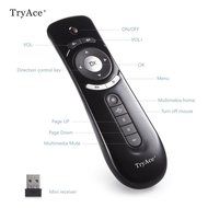 TryAce&reg; 2.4G Portable Mini Wireless Remote Keyboard Mouse PC HTPC IPTV Smart TV and Android TV Box Media Player... N34