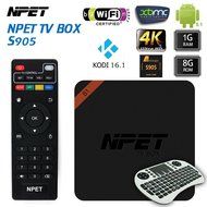 NPET NEW S1 S905 Android 5.1 TV Box Kodi 16.1 Full Loaded 100M Ethernet Streaming Media Player Support Phone Control...