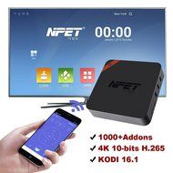 NPET NEW S1 S905 Android 5.1 TV Box Kodi 16.1 Full Loaded 100M Ethernet Streaming Media Player Support Phone Control... N6