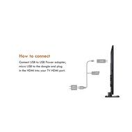 Andoer 2.4G / 5.0G EZCast WiFi Display Dongle Receiver Full HD 1080P Wireless Dongle With HDMI Supports AirPlay... N5