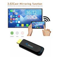 Andoer 2.4G / 5.0G EZCast WiFi Display Dongle Receiver Full HD 1080P Wireless Dongle With HDMI Supports AirPlay... N6