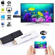 New Wifi Display Dongle, SUNDERPOWER Wireless HDMI Display Adapter ,DLNA,AirPlay, for iPhone iPad Macbook (White) N8