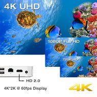 ROOFULL TX8 mini Octa Core Android 6.0 TV Box Amlogic S912 2GB/16GB 4K 802.11ac 5G WiFi 1000M LAN HD2.0 Bluetooth...