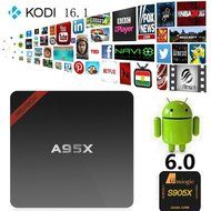 Balight Latest tv box android 6.0 Kodi 16.1 Fully Loaded Amlogic S905X Quad-Core cortex-A53 1GB DDR3 RAM 8GB emmc...