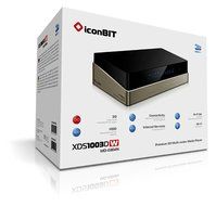 iconBIT XDS1003DW 3D Network Media Player 1080p - Realtek 1186DD, USB 3.0, Gigabit LAN, HDMI 1.4, built-in Wi-Fi... N6