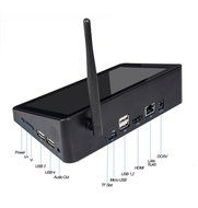 Pipo X9 2G/64G Mini PC TV Box Support Dual System Windows 10 Android 4.4 Media Player Device Intel Z3736F Quad... N2