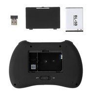 (Updated With Backlit)LYNEC 2.4Ghz Wireless Mini Touchpad Keyboard with Mouse Touchpad for PC, Pad, Xbox 360,... N8