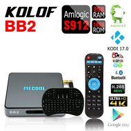 KOLOF BB2 Android 6.0 OTT TV Box Octa Core Amlogic S912 KODI 17.0 2G 16G Streaming Media Player with Black Mini...