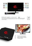 E5 TV Box RK3229 Quad Core A7 Android 5.1 RAM 2G Flash 8G Streaming Media Player with Free Mini I8s Keyboard,... N6