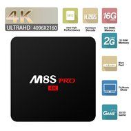 BIGFOX M8S S812 Quad Core Full Loaded Android 4.4 TV Box Mini TV Stick 4K 2G 16G Bluetooth 4.0 Media Player