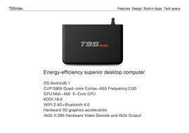 Easytone T95 max Android 5.1 TV Box Amlogic S905 Kodi 16.0 XBMC Pre-installed Quad Core 2GB DDR3 32GB EMMC 2.4G... N2