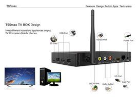 Easytone T95 max Android 5.1 TV Box Amlogic S905 Kodi 16.0 XBMC Pre-installed Quad Core 2GB DDR3 32GB EMMC 2.4G... N5