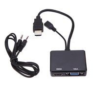 KKmoon New HDMI / MHL to HDMI &amp; VGA Audio Splitter Converter Adapter with 3.5mm Audio Cable for Samsung Galaxy...