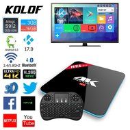 KOLOF H96 PRO Amlogic S912 Octa Core TV Box 3GB RAM 16GB ROM Android 6.0 KODI 17.0 Bluetooth 4.0 Streaming Media...