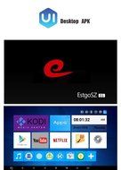 EstgoSZ Android TV Cable Box 2gb Ram 16gb Storage Kodi XBMC in Apps Fully Loaded Easy View TV Channels Free,Live... N6