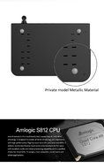 Quad Core Android TV Box Powerlead PL-T8 PRO 2G/8G KODI 14.2 Support Bluetooth Dual Channel WIFI H.265 4k2k Output... N6