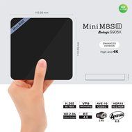 Plater M8SⅡ TV Box Android 6.0 Amlogic S905X Cortex-A53 Quad Core 2GB/8GB 4K HD 100Mbps LAN 2.4G WIFI Streaming... N2