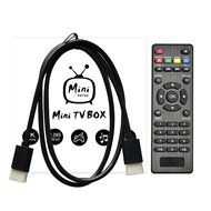 Plater M8SⅡ TV Box Android 6.0 Amlogic S905X Cortex-A53 Quad Core 2GB/8GB 4K HD 100Mbps LAN 2.4G WIFI Streaming... N8