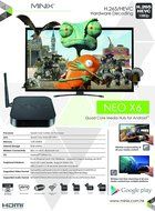 Jesurun&reg; MINIX NEO X6 Smart TV Box Mini PC &amp; Media Streaming Player; Android 4.4 KitKat, Quad Core Cortex A5 Processor... N7
