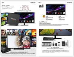 WISEWO T95M Smart TV Box Android 5.1 Amlogic S905X Quad Core KODI/XBMC Fully Loaded 4K2K Mini PC Streaming Media... N5