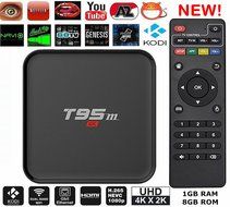 WISEWO T95M Smart TV Box Android 5.1 Amlogic S905X Quad Core KODI/XBMC Fully Loaded 4K2K Mini PC Streaming Media... N18