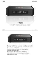 WISEWO T95M Smart TV Box Android 5.1 Amlogic S905X Quad Core KODI/XBMC Fully Loaded 4K2K Mini PC Streaming Media... N19