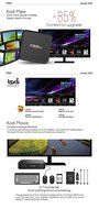 WISEWO T95M Smart TV Box Android 5.1 Amlogic S905X Quad Core KODI/XBMC Fully Loaded 4K2K Mini PC Streaming Media... N20
