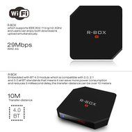 Vipwind R-BOX Android TV Box 2GB RAM 8GB ROM KODI 16.1 Fully Loaded 4K TV BOX 2.4G Dual Wifi LAN Bluetooth4.0... N7