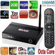 [2GB/16GB] Octa Core Android 6.0 TV Box EM92 4K 2.4G/5G AC WIFI Amlogic S912 with Kodi 16.1 Fully Loaded 1000M...