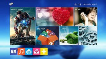 VIGICA H96 Plus Android 4K TV Box 2G/16G Amlogic S905 Quad core KODI Fully Loaded Wifi 2.4G/5G Set Top Box Bluetooth N4