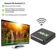 [2017 Free Wireless Mini Keyboard]WIIKEE A96X Android TV Box with KODI 17.0 Fully Loaded Add-ons Amlogic S905X... N3