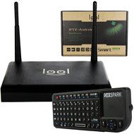 Loolbox Arabic IPTV Box + NEXspark Mira Ultra Mini Wireless Keyboard UM1, Arabic Channels TV Box, 400+ Arabic...
