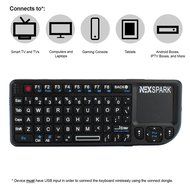 Loolbox Arabic IPTV Box + NEXspark Mira Ultra Mini Wireless Keyboard UM1, Arabic Channels TV Box, 400+ Arabic... N5