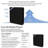 Docooler&reg; Mini M8SII Smart Android 6.0 TV Box Amlogic S905X Quad Core 64bit 2GB / 8GB KODI16.0 UHD 4K*2K60fps... N5