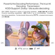 Docooler&reg; Mini M8SII Smart Android 6.0 TV Box Amlogic S905X Quad Core 64bit 2GB / 8GB KODI16.0 UHD 4K*2K60fps... N7